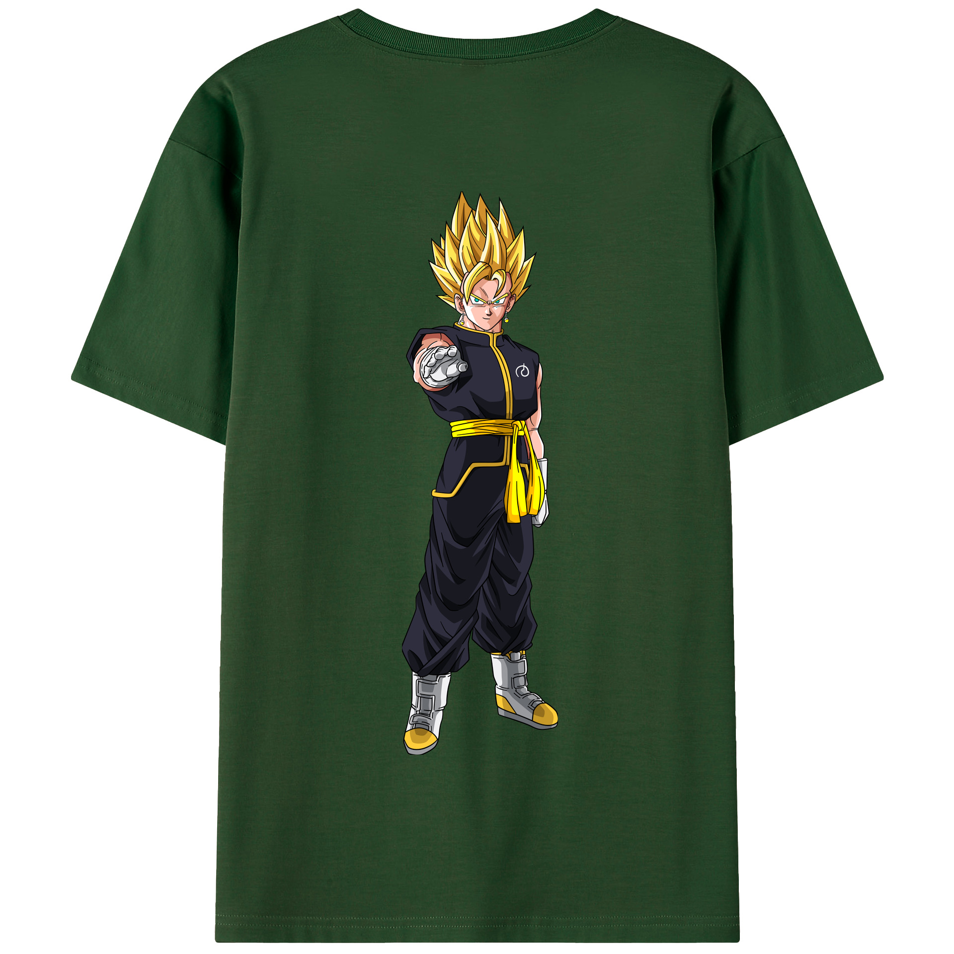 （画像用） ドラゴンボール ベジット DRAGON BALL Vegetto 綿100％半袖Tシャツ（背面プリント）